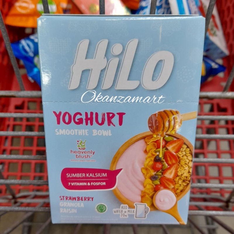 

Hilo Yogurt Smoothie Bowl Strawberry 8x30gr