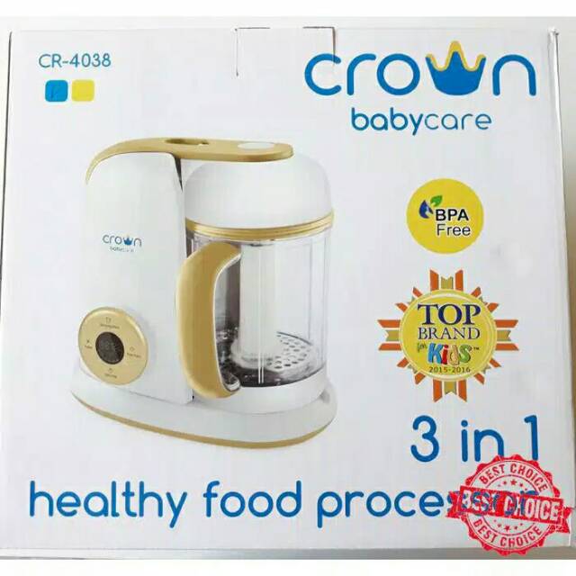 Jual Crown Food Processor ( Biru ) | Shopee Indonesia