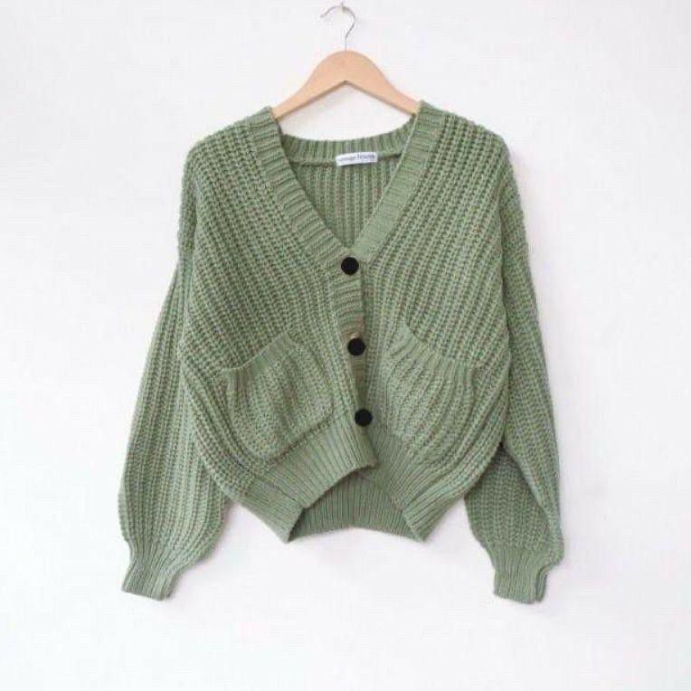 Belleza Outlet Official baju rajut Cardigan rajut atasan wanita SHELLY 7 GET PREMIUM