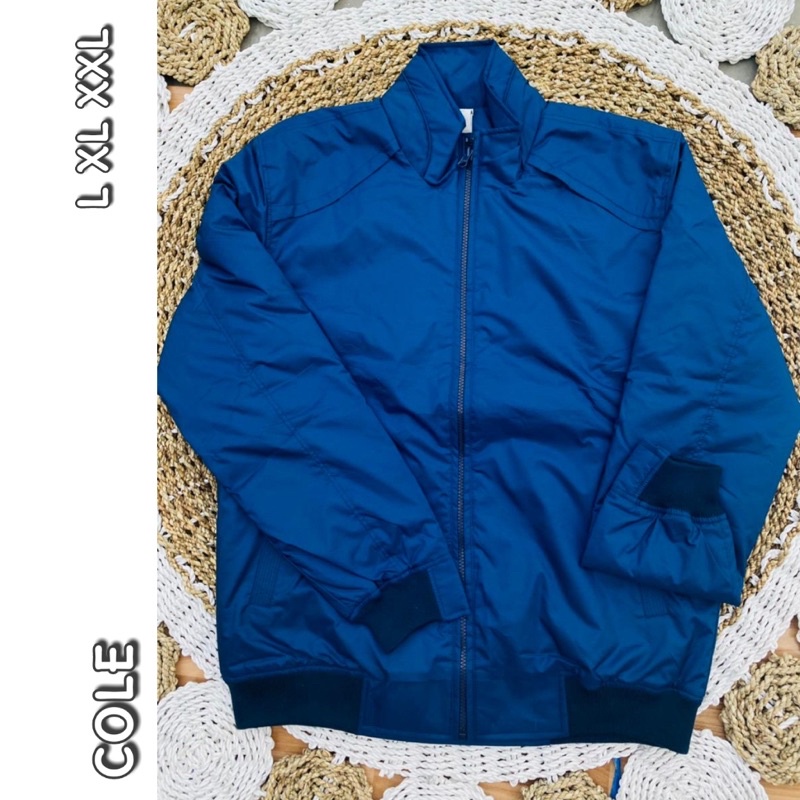 jaket parasut navy 18c