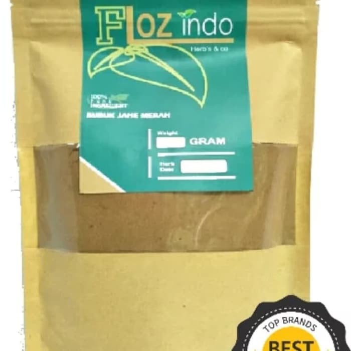 

Bubuk Jahe Merah Murni 100% 500gram