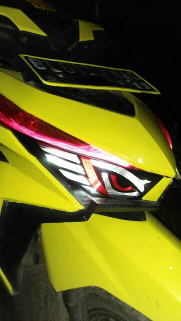 Jual Stiker Lampu Khusus Vario Techno 125 150 Led Shopee Indonesia