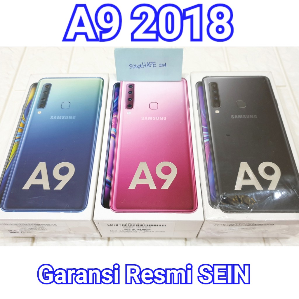 Hp Samsung Galaxy A9 2018 64gb 128gb Original Resmi Sein Fullset Oem Hp Second Bekas Shopee Indonesia
