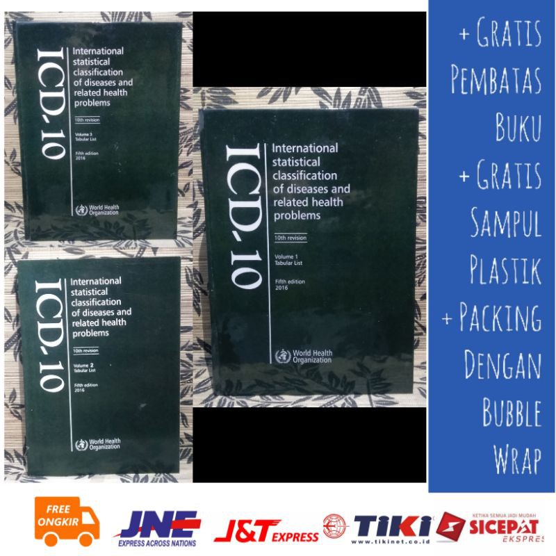 ICD 10 Volume 1-3 Tahun 2016