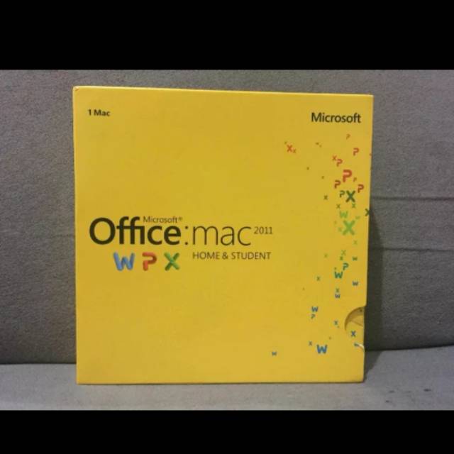 ORIGINAL Microsoft office 2011 for mac.