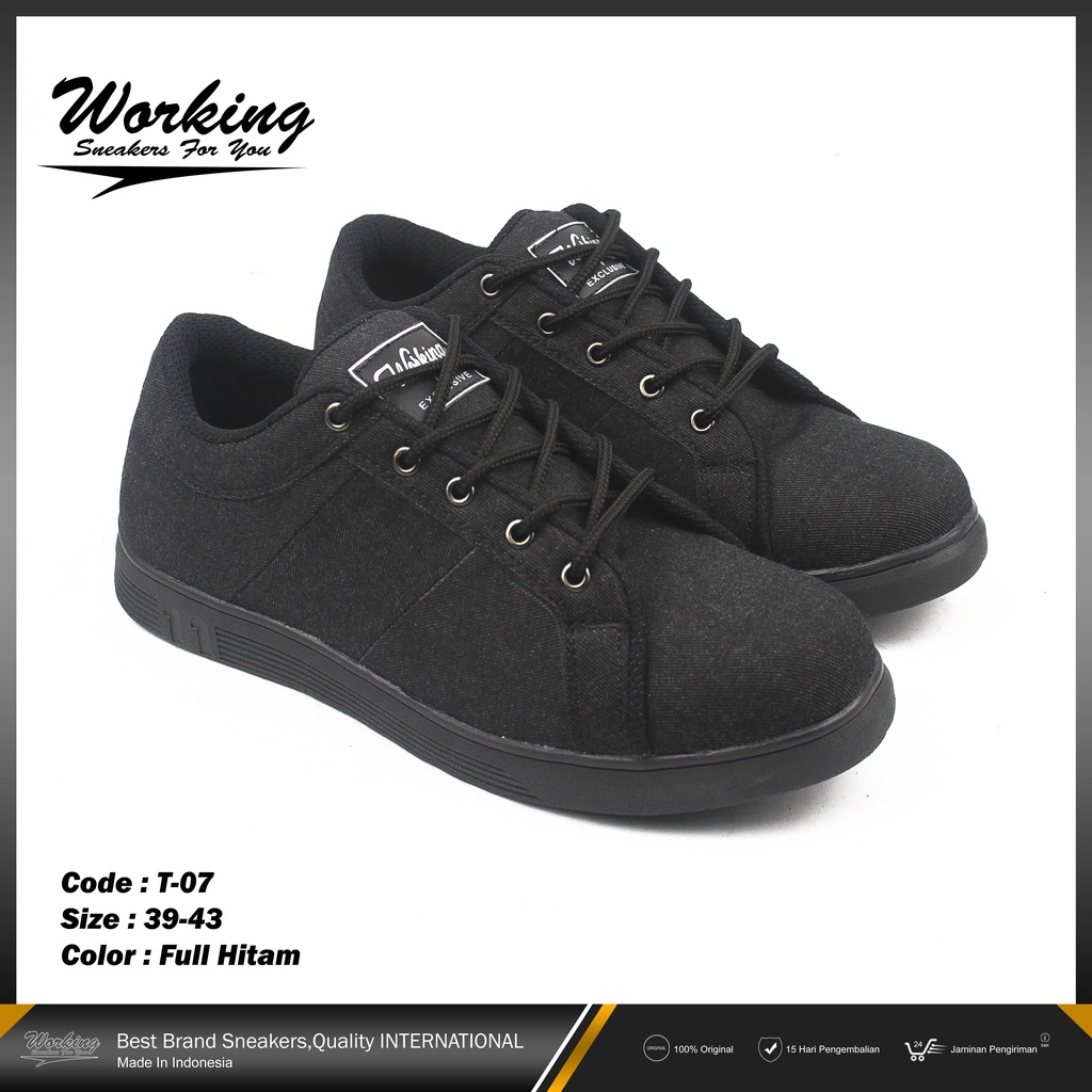 Working Sneakers For You Sepatu Kets T-07