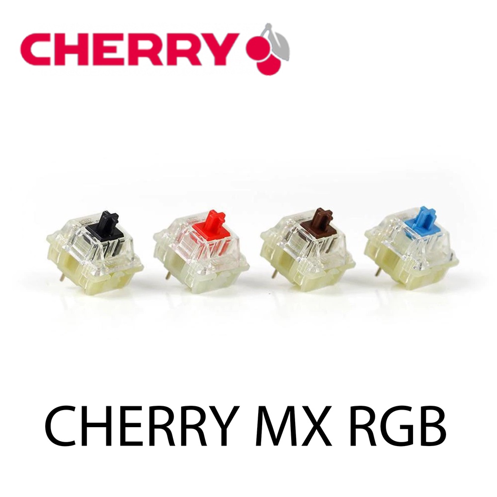 CHERRY MX RGB SWITCH MECHANICAL KEYBOARD BLUE BROWN BLACK RED