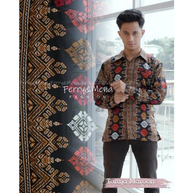 KEMEJA BATIK PRIA/KEMEJA BATIK MODERN/KEMEJA BATIK PESTA/KEMEJA BATIK TERBARU &amp; TERLARIS