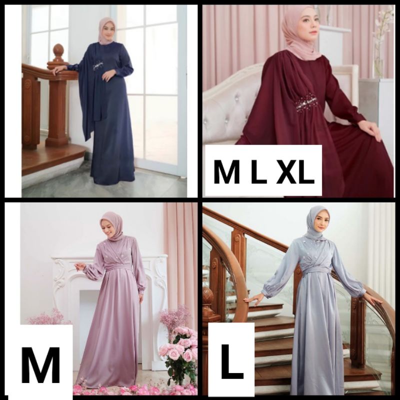 Celine Dress /Tala dress Vanilla hijab