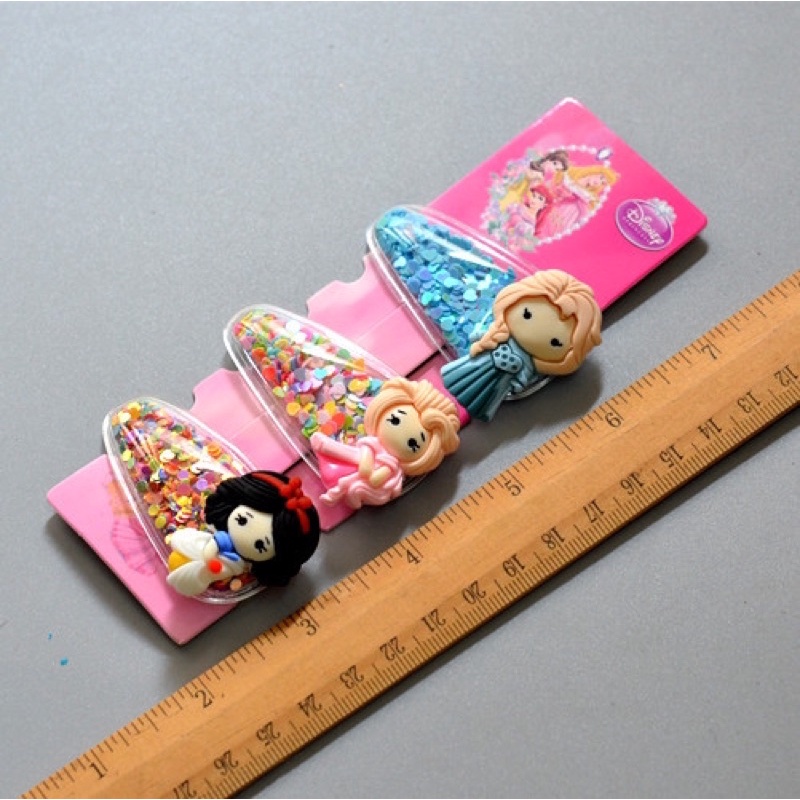 Hair Clip Princess / Jepit Rambut Anak / Hair Clip Kitty 1 set 3 pcs