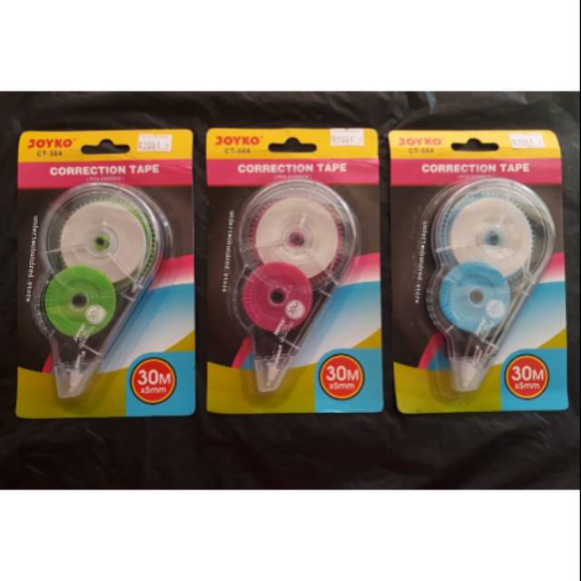 

Tipe X kertas Joyko 30 Meter