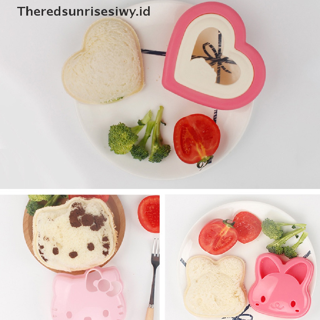 # Alat Rumah Tangga # Cetakan Pemotong Roti Sandwich Bento Makan Siang Bentuk Teddy Bear