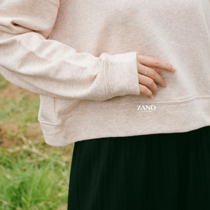 Id6c6Bq--ZANO BASICS Sweater Crop Princess