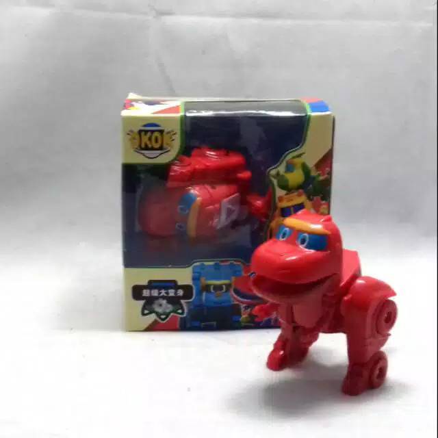 Mainan anak Gogo Dino Tansforms Rex Merah Ts