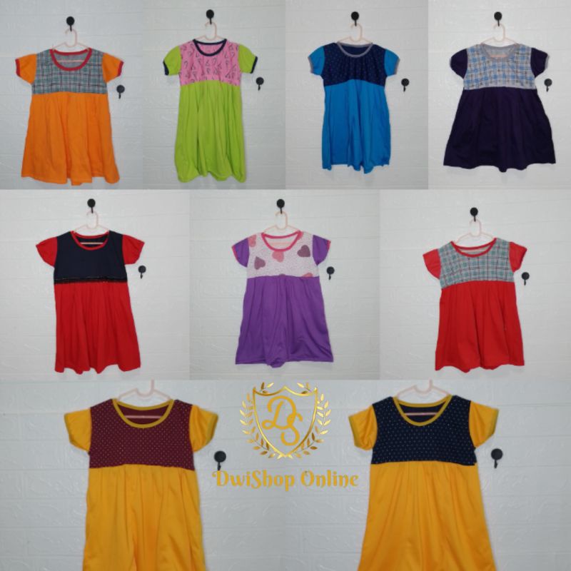 DASTER ANAK/BAJU DASTER/DRESS ANAK
