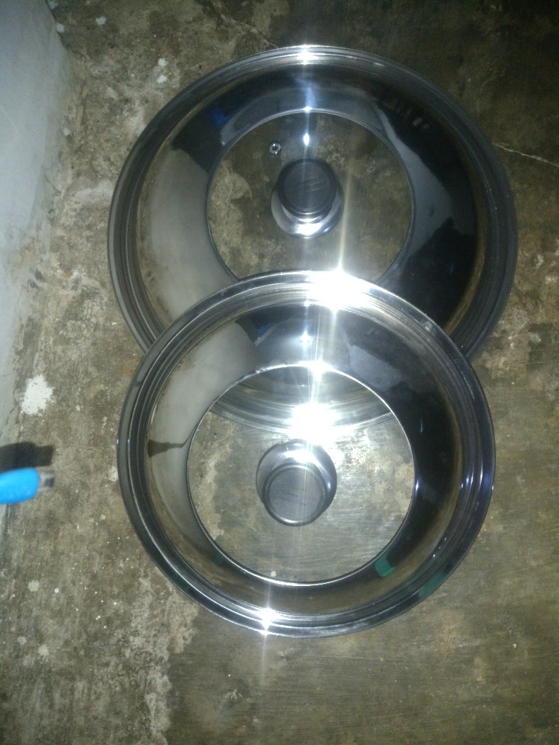Tutup Panci Multifungsi Stainless Kaca Wajan Kuali Penggorengan Steamer Kukus Goreng 4 Ukuran Murah