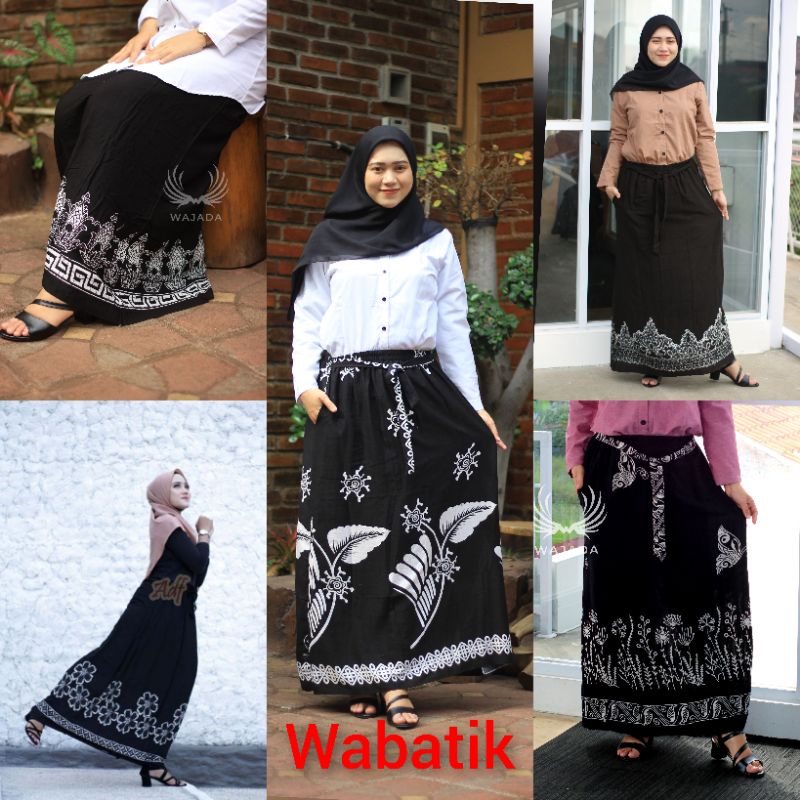 ROK SANTRI | ROK PAYUNG  ROK BATIK GOYOR SARUNG BATIK | SARUNG MBAK Rok Kerja Wanita Panjang / Rok Formal Rempel Span / Rok Kerja Kantor Wanita / Rok