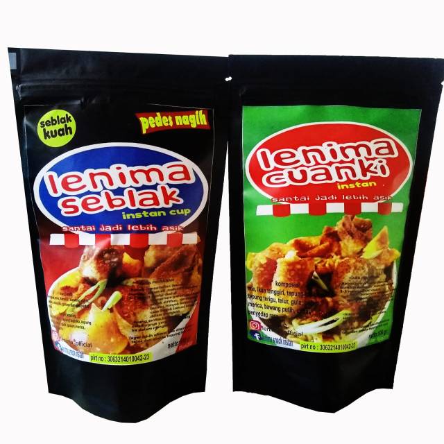 

Lenima seblak dan lenima cuanki