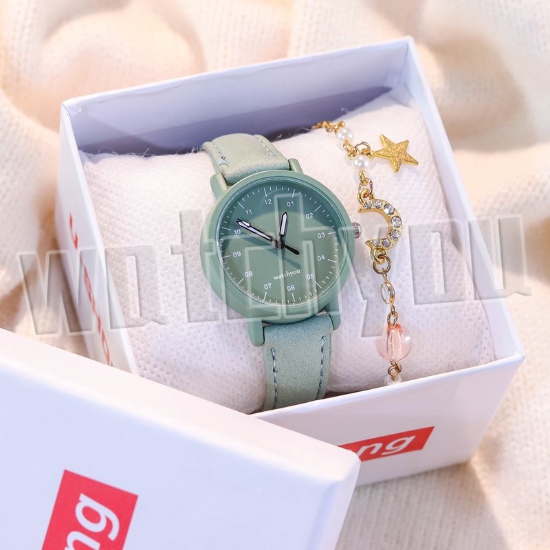 Jam Tangan Wanita Ins Korea Retro Simple Fashion Watches