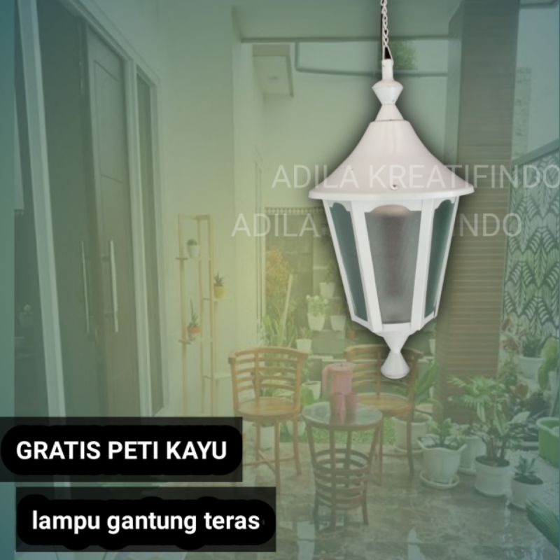 lampu hias gantung kasik minimalis kap lampu gantung teras