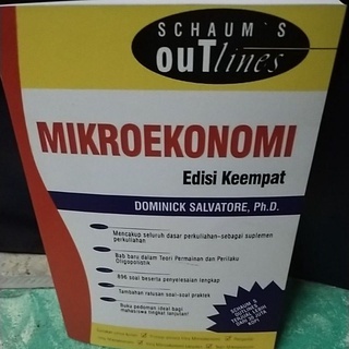 Mikroekonomi Ed 4 by Schaum Dominick Salvatore