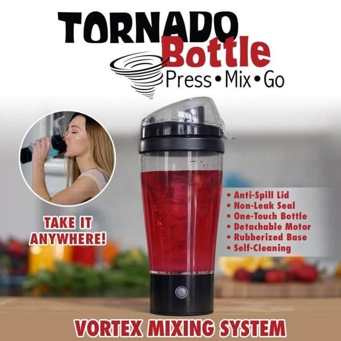 VOM-Bottle Tornado Botol Press Mix Go / Shaker Automatis Shaker 0519