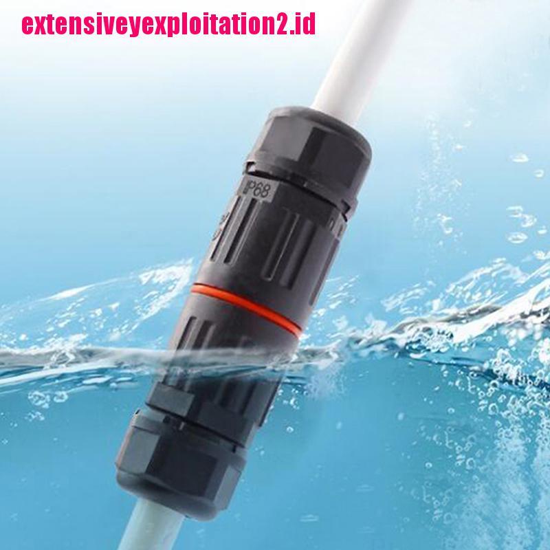 &lt; E2id &amp; &gt; Konektor Kabel Listrik Industrial Anti Air Ip68 Untuk Outdoor