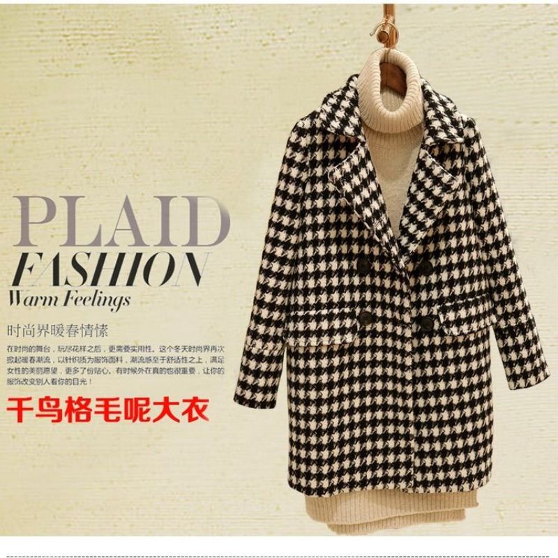 COAT RUELLA JAKET WOOL  PREMIUM WANITA MUSIM DINGIN KOREA TURKI