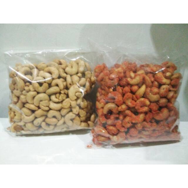 

Kacang mede 500gr siap makan sudah digoreng