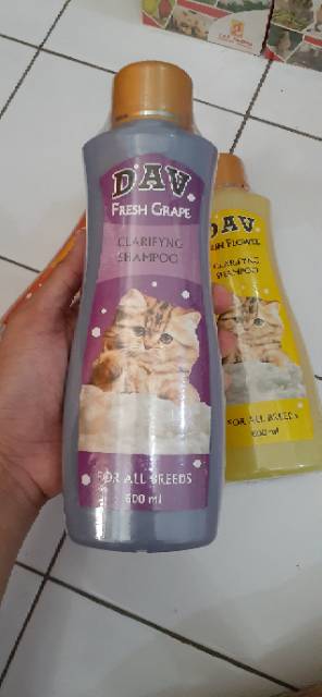 Shampoo Kucing Dav 600 mL Wangi Lembut