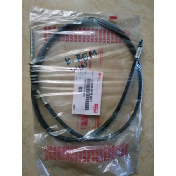 kabel rem selang rem depan honda win win100 kabel tromol depan Honda win Original asli
