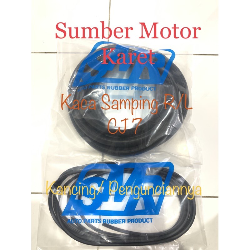 Karet Kaca Mati Samping Jeep CJ7