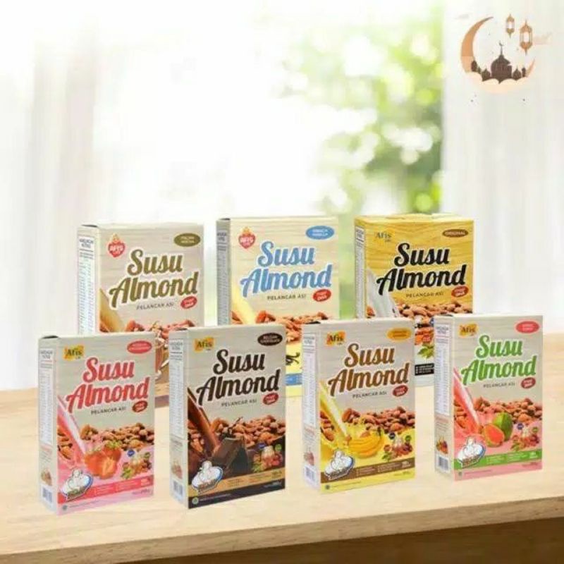 Jual Beli 2 Gratis 1 Pack Sample Susu Pelancar Asi Afis Almond Booster Asi Afis Life Kacang Almond Susu Menyusui Indonesia Shopee Indonesia