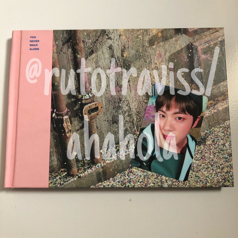 [PRELOVED] ‼️READ DESKRIPSI‼️ Unsealed BTS Album YNWA (pink ver) PC JIN, LOVE YOURSELF (TEAR&HER)