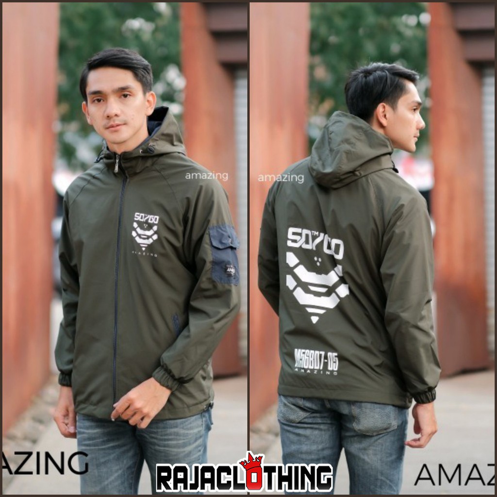 RCL - Amazing Jaket Gen-X Adventure Pria / Jaket Parasut Gunung / Jaket Windbreaker / Jaket Running