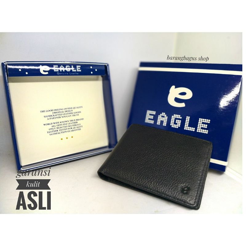 Dompet original ORI bukan KWan kulit asli pria Eagle import