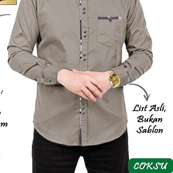 ✳ Baju Koko Pria Lengan Panjang Terbaru 2021 SULTAN TOJIRO LMS 23355 TERBARU ✷