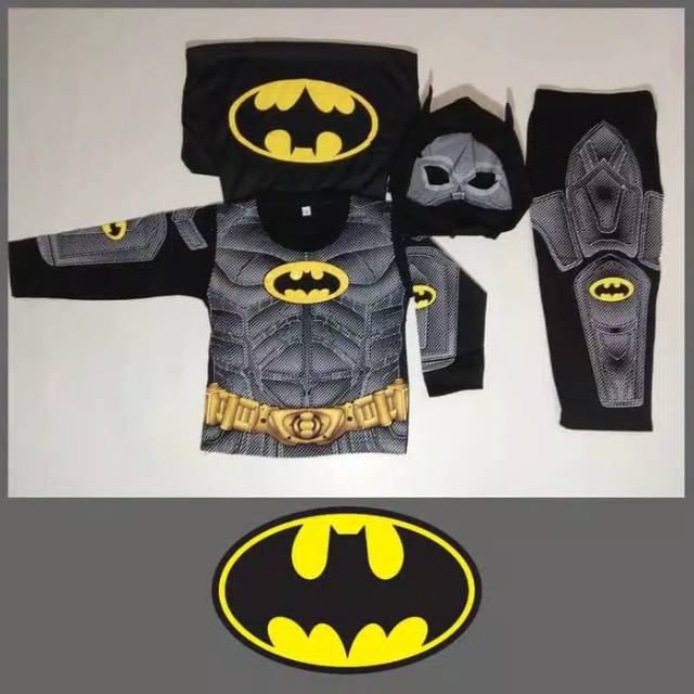 Baju Batman Anak Laki Laki