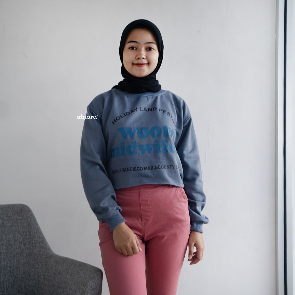 Nara Grosir - Woom Sweater | Fashion Terkini | Sweater Termurah