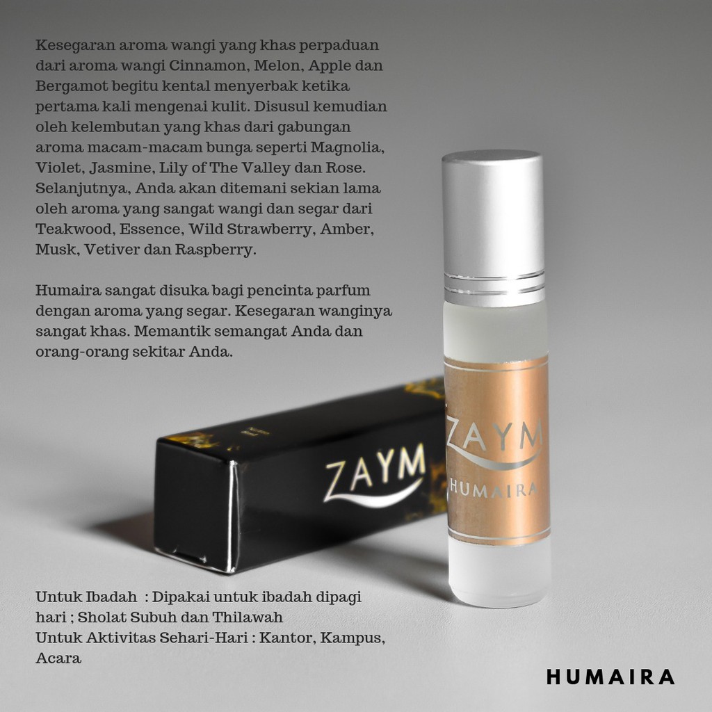 Zaym Parfum - Gold Humaira