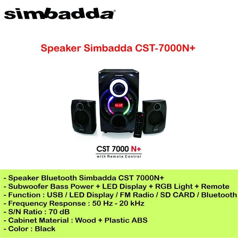 Speaker Simbadda CST-7000N+