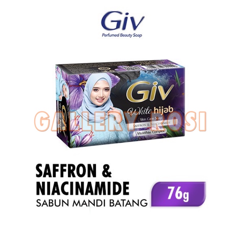 GIV Sabun Mandi Batang White Hijab 76 Gr