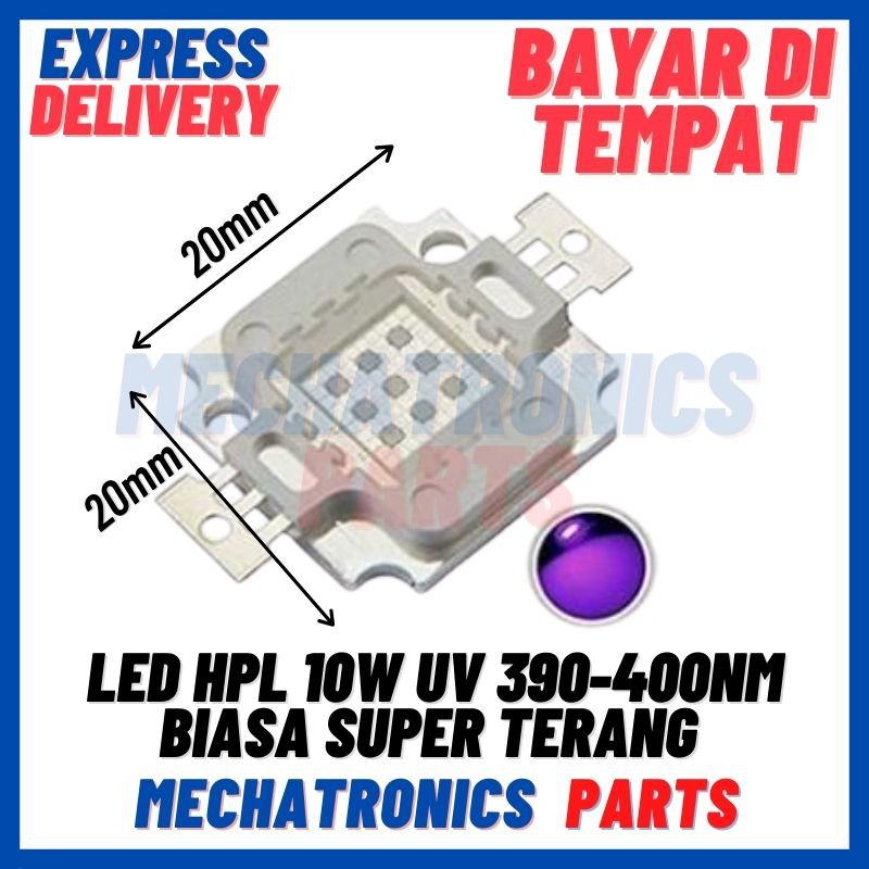 [DSP-9178] LED HPL 10WATT UV 390-400nm BIASA SUPER TERANG MONEY DETECTOR