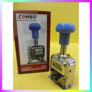 Stempel Cap Angka Nomor 8 Digit Otomatis Combo | Shopee