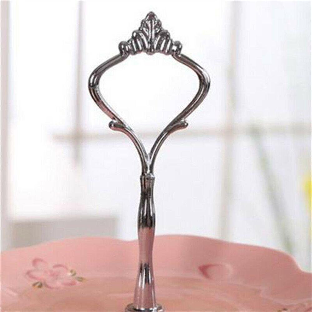 Chookyy Cake Plate Stand Perlengkapan Pesta Wedding Handle Cupcake Stand