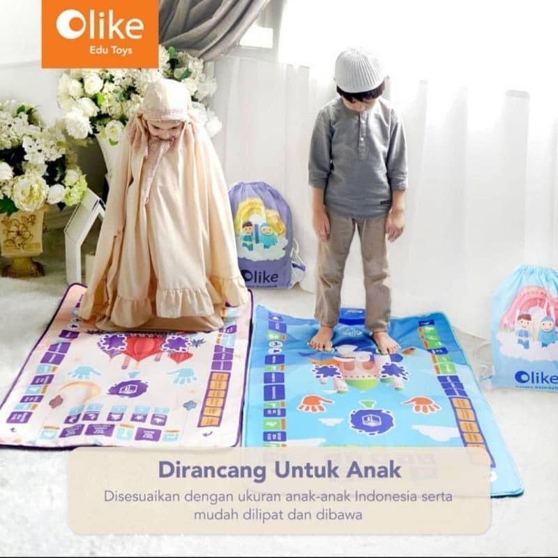OLIKE Smart Sajadah Anak / Sajadah Pintar -  Garansi Resmi OLIKE-1