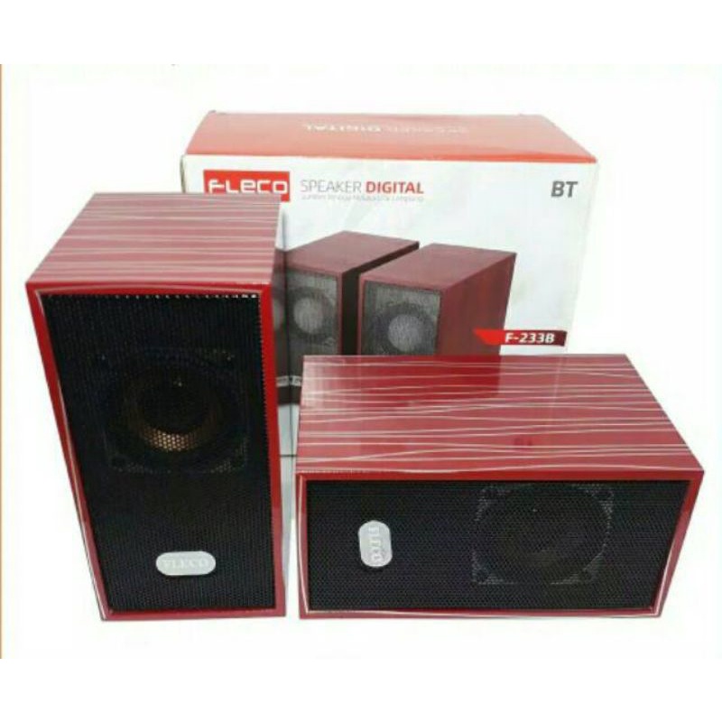 Speaker Komputer Laptop Bluetooth Fleco F - 233B / Speaker Computer Laptop