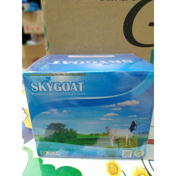 

SKYGOAT ISI 10 SACHET / 200GR (SUSU KAMBING)