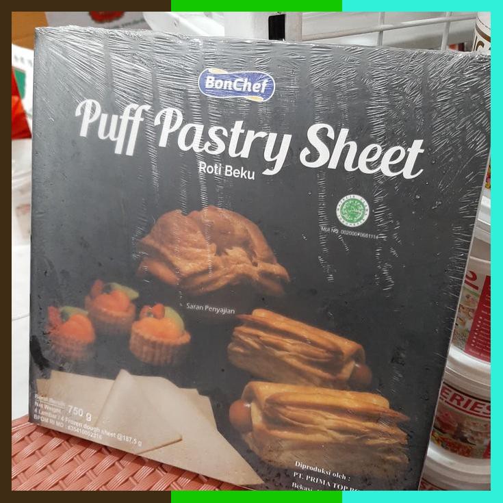 

Bonchef Puff Pastry Sheet 750Gr Isi 4 Lembar Khusus Ojol