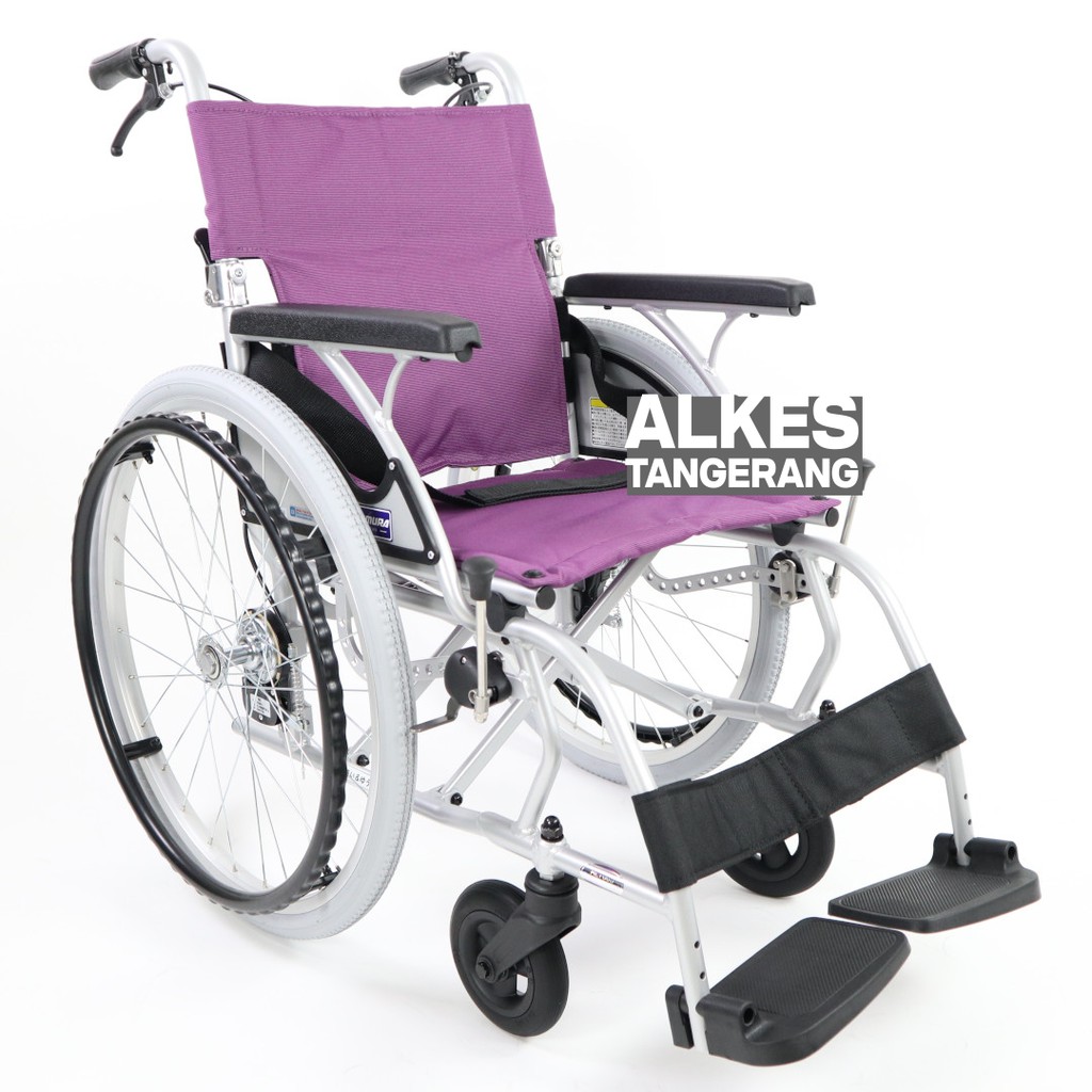 Kursi Roda Jepang Kawamura Type CHL Lightweight Wheelchair - Bahan Aluminium Kuat dan Ringan